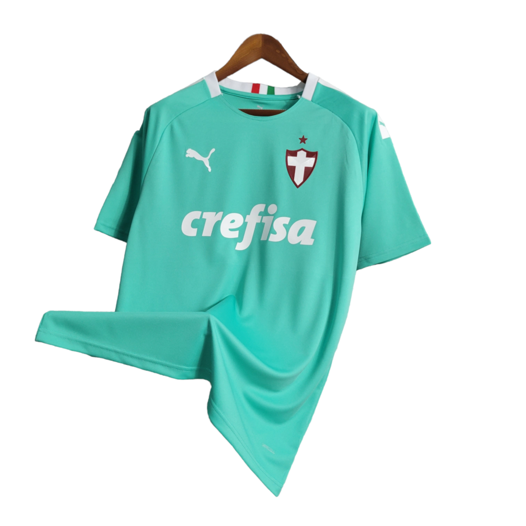 Camisa Palmeiras III 2019/2020 - Retrô - Verde Tricoline