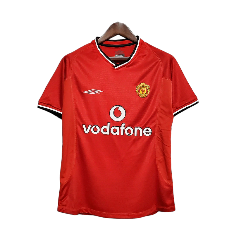 Camisa Manchester United 2000/2001 - Retrô Umbro - Vermelha