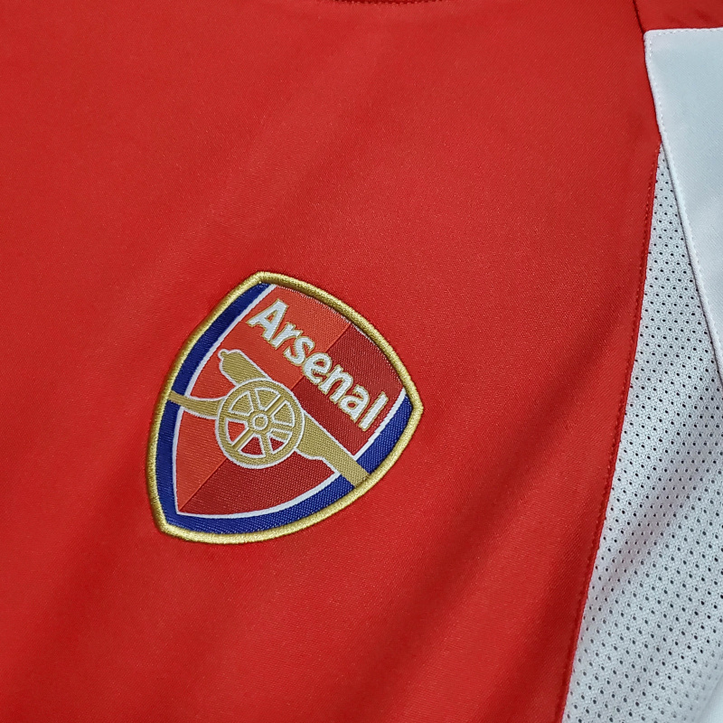 Camisa Arsenal I 2002/2004 - Retrô Nike - Vermelha e branca