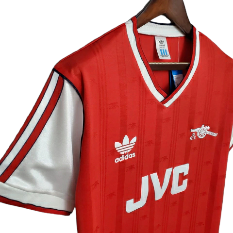 Camisa Arsenal 1988/1989 - Retrô Adidas - Vermelha