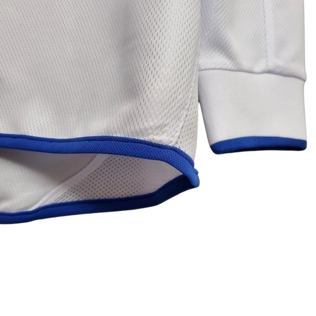 Camisa Chelsea II 2003/2005 Manga Longa - Retrô Umbro - Branca com detalhes em azul