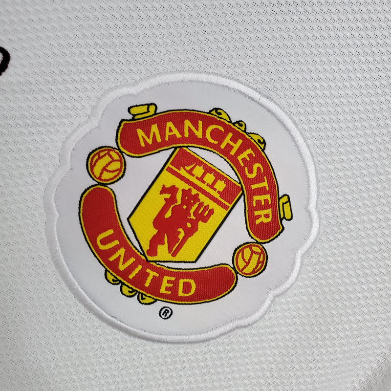 Camisa Manchester United 2008/2009 - Retrô Nike - Branca