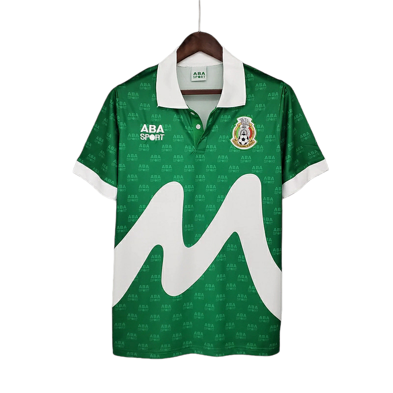 Camisa Seleção do México 1995 - Retrô Aba Sport - Verde