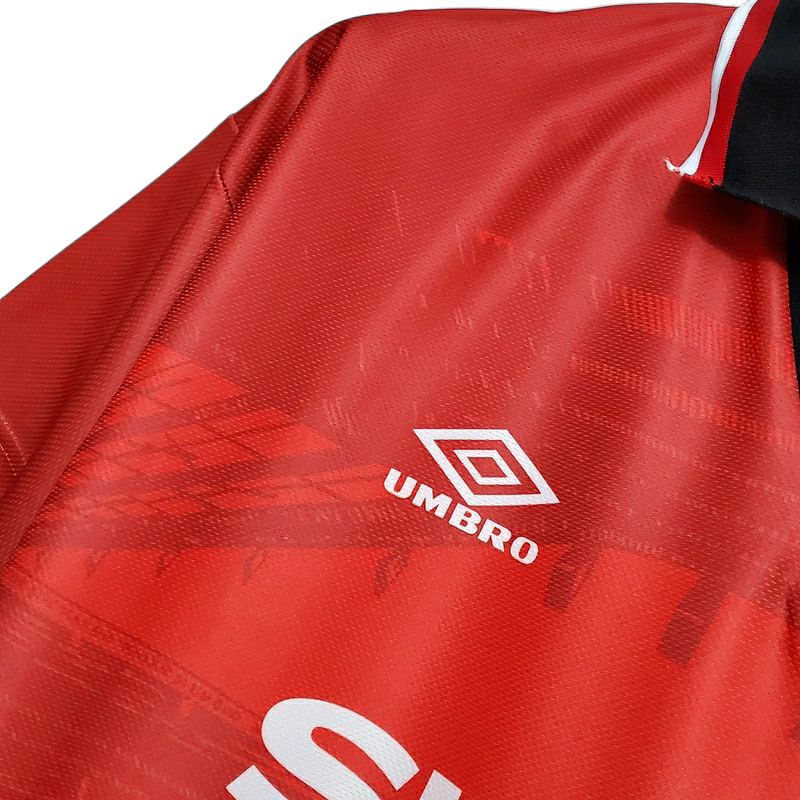 Camisa Manchester United 1994/1996 - Retrô Umbro - Vermelha