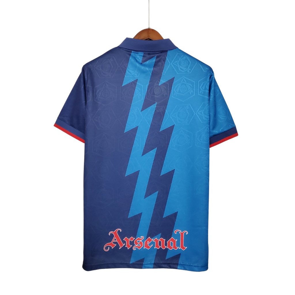 Camisa Arsenal II 1995/1996 - Retrô Nike - Azul Marinho