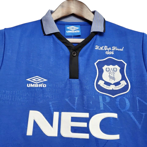 Camisa Everton 1994/1995 - Retrô Umbro - Azul