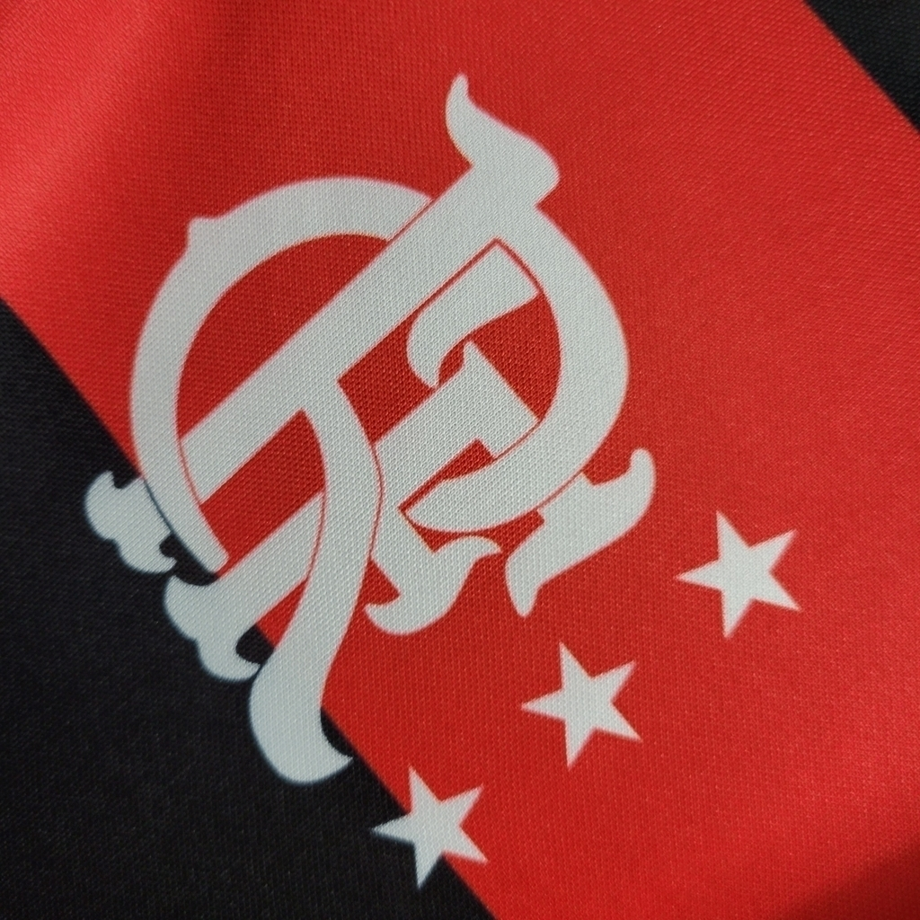 Camisa Flamengo I 1992/1993 - Retrô Umbro - Vermelha com detalhes em branco com patrocinio Lubrax